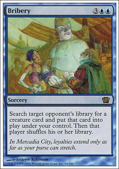 Magic the Gathering: 8th Edition (Base Set) card 64 Bribery