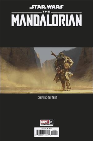 Star Wars: The Mandalorian issue 2-C Concept Art Cover