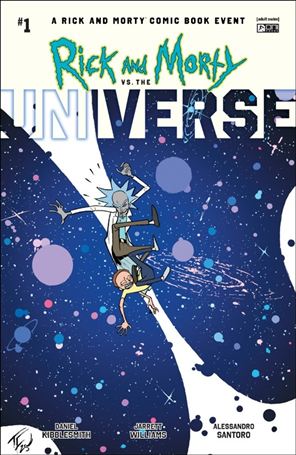 Rick and Morty vs. the Universe issue 1-F Tom Fowler 1:20 Cover