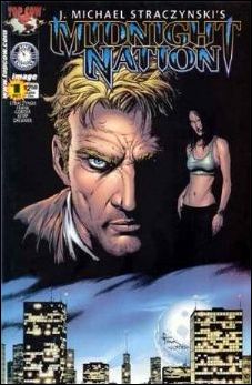 Midnight Nation issue 1-C Blue Title Cover (2nd Printing)