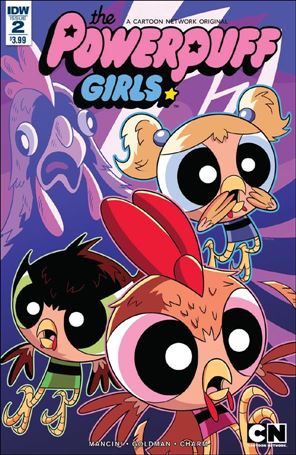 Powerpuff Girls (2016) issue 2 Derek Charm Cover