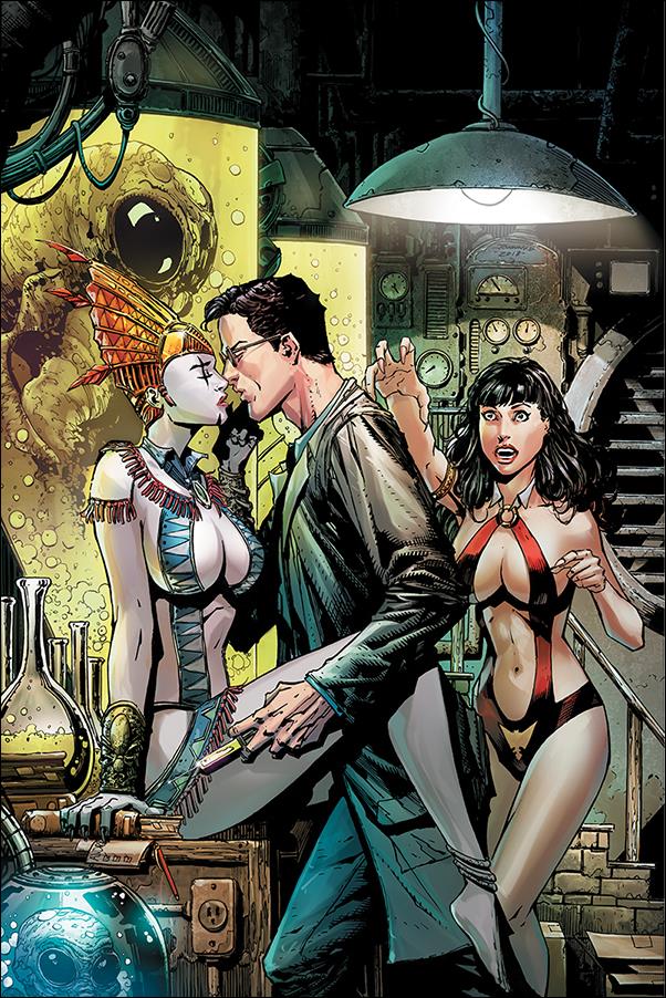 Vampirella vs Reanimator issue 2-I Johnny Desjardins 1:40 Virgin Cover