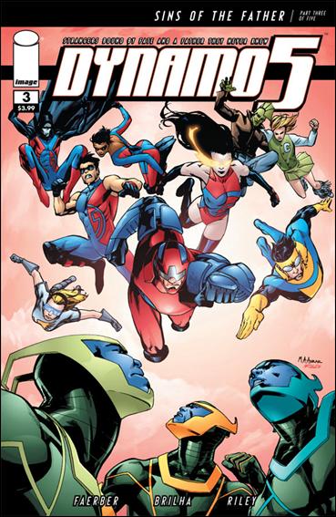 Dynamo 5: Sins of the Father issue 3 Mahmud Asrar Cover