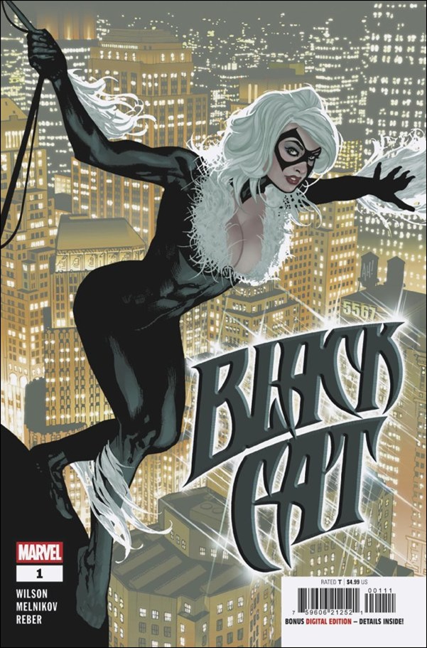 Black Cat (2025) issue 1 Adam Hughes Cover