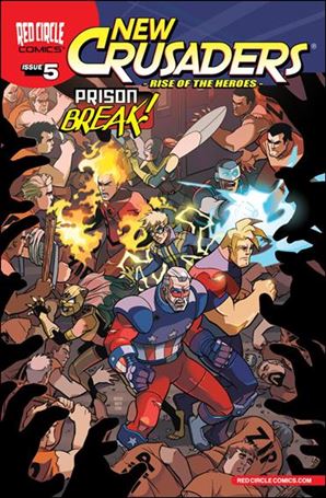 New Crusaders: Rise of the Heroes issue 5 Alitha Martinez Cover