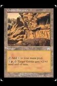 Magic the Gathering: Onslaught (Base Set) card 318 Goblin Burrows