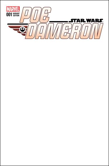 Poe Dameron issue 1-J Blank/Sketch Cover