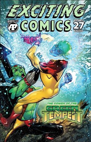 Exciting Comics (2019) issue 27 Javier Lugo Cover
