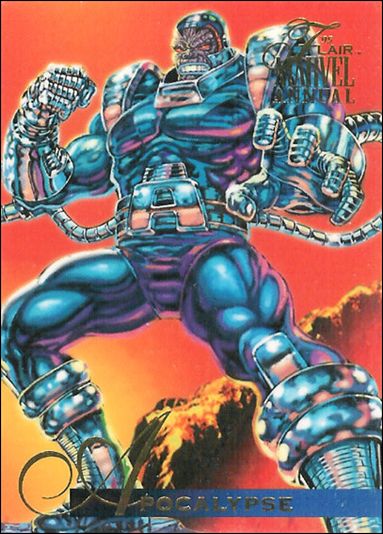Marvel Annual Flair '95 (Base Set) card 45 Apocalypse