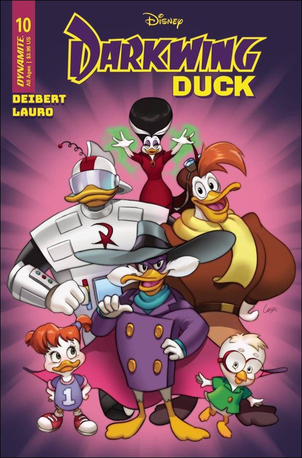 Darkwing Duck (2023) issue 10 Leirix Li Cover