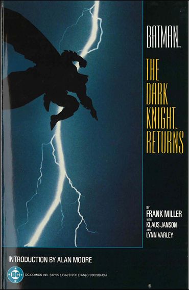 Batman: The Dark Knight Returns issue nn-A03 DC Cover (3rd Printing)