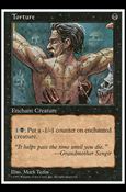 Magic the Gathering: 5th Edition (Base Set) card 198 Torture
