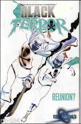 Black Terror (2008) issue 4-D Alex Ross 1:18 Negative Cover