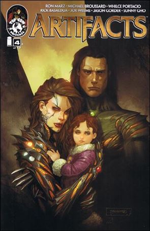 Artifacts (2010) issue 4 Michael Broussard Cover