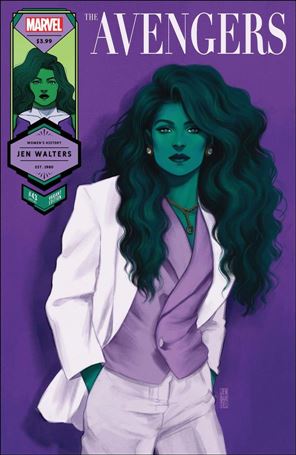 Avengers (2018/07) issue 43-E Jen Bartel Women's History Month Cover