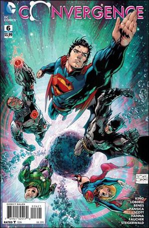 Convergence issue 6-B Tony Daniel Cover