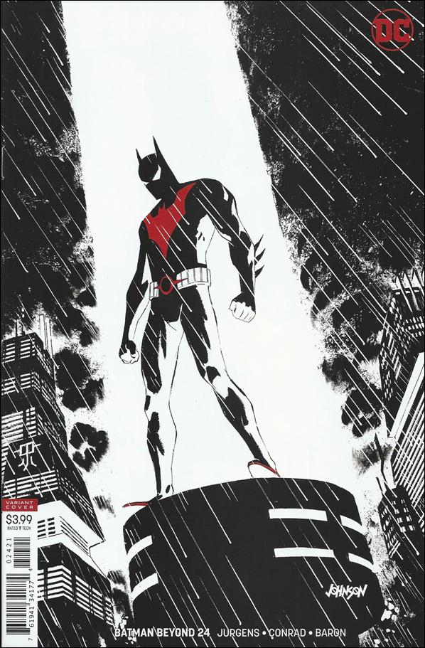 Batman Beyond (2016) issue 24-B Dave Johnson Cover
