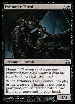 Magic the Gathering: Guildpact (Base Set) card 50 Exhumer Thrull