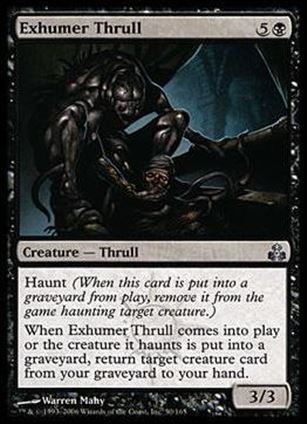 Magic the Gathering: Guildpact (Base Set) card 50 Exhumer Thrull
