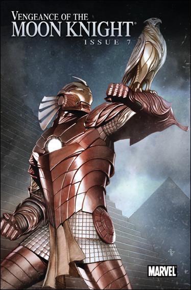 Vengeance of the Moon Knight issue 7-B Adi Granov 1:15 "Iron Man" Cover