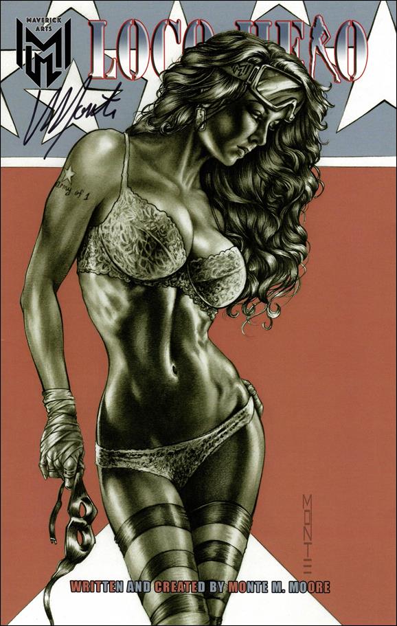 Loco Hero issue 1 Monte Moore "Bare-ly Sane" Cover