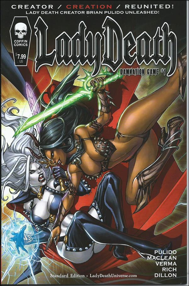 Lady Death: Damnation Game issue 1-I Standard Edition