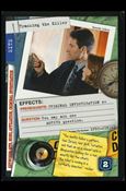 X-Files: The Truth Is Out There (Base Set) card XF97-0381v2 Tracking the Killer