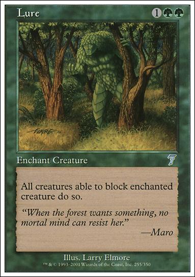 Magic the Gathering: 7th Edition (Base Set) card 255 Lure