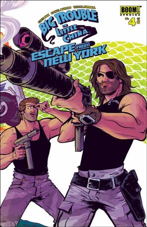 Big Trouble in Little China / Escape from New York issue 4 Daniel Bayliss Cover