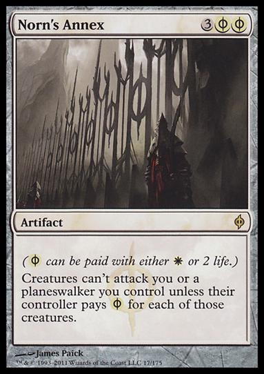 Magic the Gathering: New Phyrexia card 17 Norn's Annex