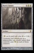 Magic the Gathering: New Phyrexia card 17 Norn's Annex