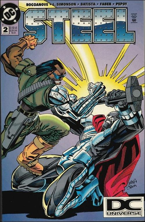 Steel (1994) issue 2-B DC Universe UPC (2nd Printing)