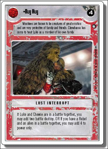 Star Wars: Hoth Revised (Base Set) card 124 Rug Hug