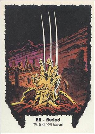 Wolverine: From Then 'Til Now (Base Set) card 28 Buried