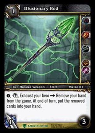 World of Warcraft: Heroes of Azeroth (Base Set) card 329 Illusionary Rod