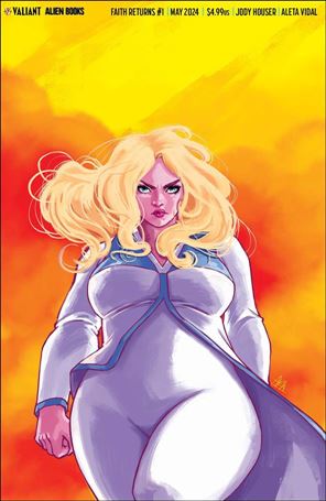 Faith Returns issue 1-D Aleta Vidal Virgin Cover