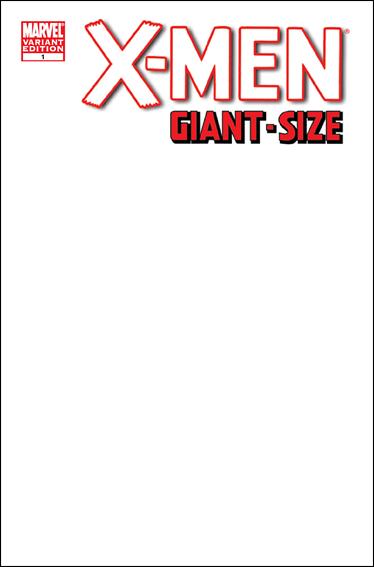 X-Men Giant-Size issue 1-D Blank/Sketch Cover