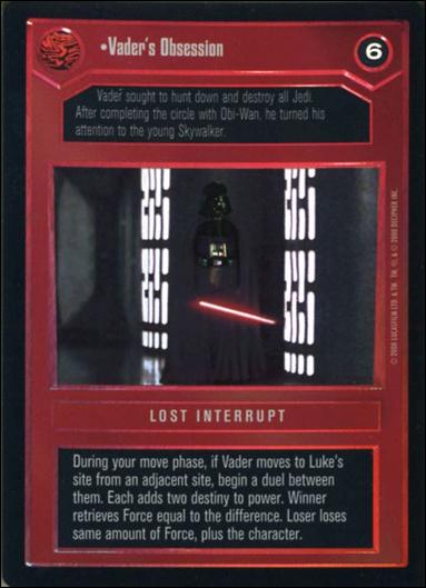 Star Wars: Reflections II: Expanding the Galaxy (Base Set) card 42 Vader's Obsession