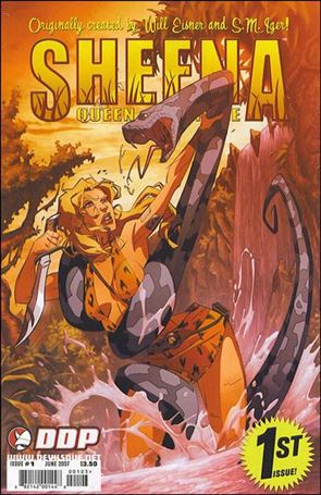 Sheena, Queen of the Jungle (2007) issue 1-C Khary Randolph Cover