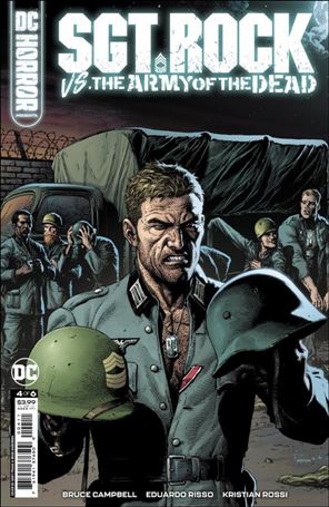 DC Horror Presents: Sgt. Rock vs. The Army of the Dead issue 4 Gary Frank Cover