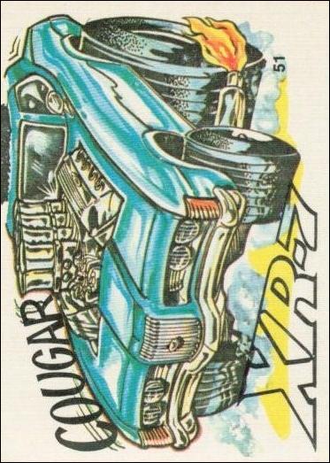 Fiends and Machines  (Base Set) card 51 Cougar XR-7