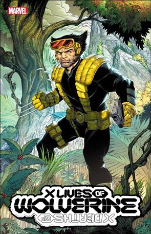 X Lives of Wolverine issue 2-D Mark Bagley Trading Card Cover