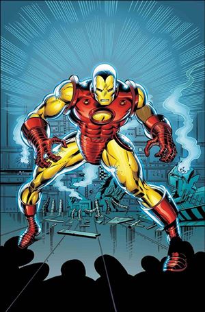 Invincible Iron Man (2017) issue 600-F John Romita Jr 1:500 Remastered Color Cover