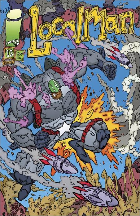 Local Man issue 13-C Allen Passalaqua "Trencher" Homage Cover