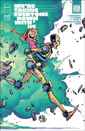 We're Taking Everyone Down with Us issue 1-H Skottie Young Webstore Cardstock Cover