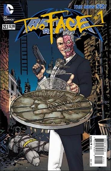 Batman and Robin (2011) issue 23.1-B Two-Face Standard Cover