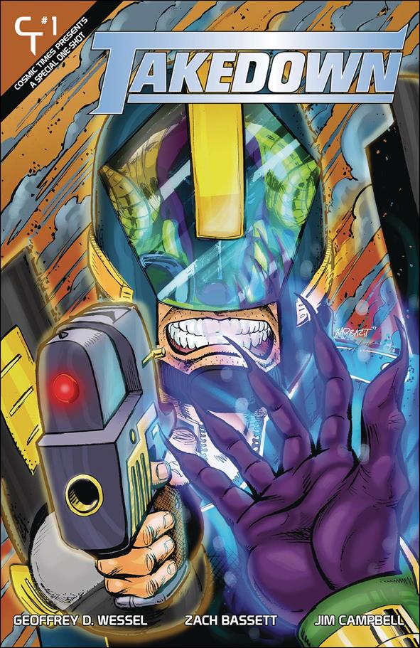 Takedown issue 1 Zach Bassett Cover