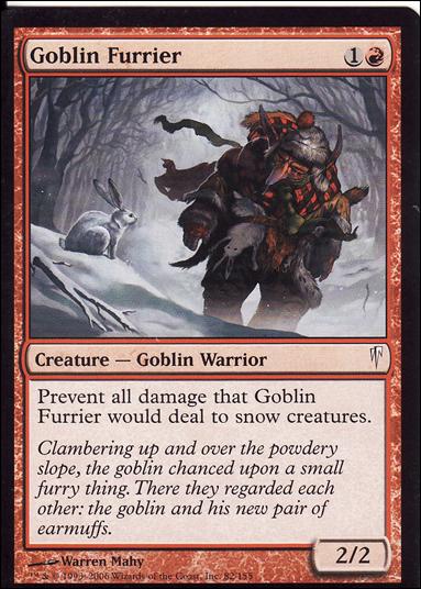 Magic the Gathering: Coldsnap (Base Set) card 82 Goblin Furrier