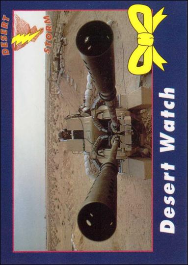 Operation Yellow Ribbon Desert Storm Trading Cards (Base Set) card 51