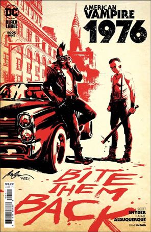 American Vampire: 1976 issue 9 Rafael Albuquerque Cover